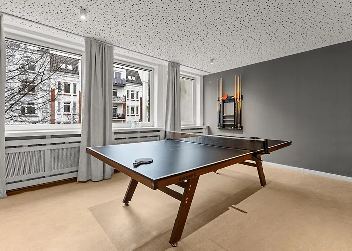 Apartament 280 Qm Billard Tischtennis Tischkicker *